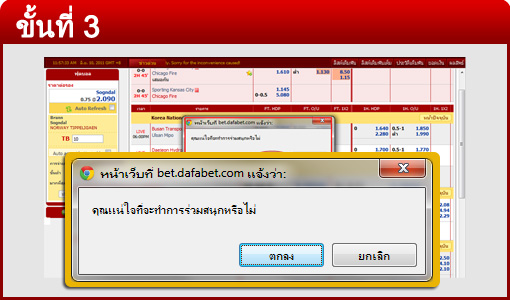 วิธีเดิมพัน ดาฟาเบท